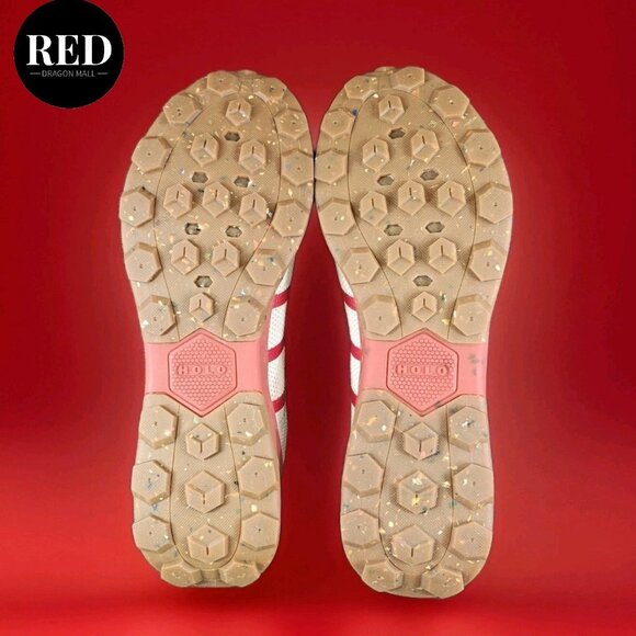 HOLO Artemis Trail Running Shoes Sneakers Red White - Men's Size 11 - Picture 7 of 15